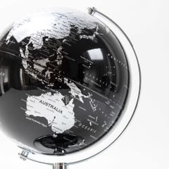 Tượng Decor Quả Địa Cầu Kim Loại Sang Trọng