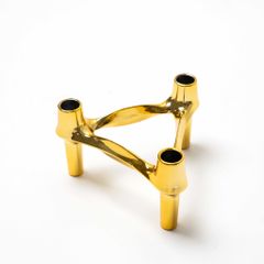 Chân Nến Hình Phân Tử 3 Chân Trang Trí Nối Tầng Decor