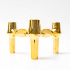 Chân Nến Hình Phân Tử 3 Chân Trang Trí Nối Tầng Decor