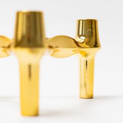 Chân Nến Hình Phân Tử 3 Chân Trang Trí Nối Tầng Decor