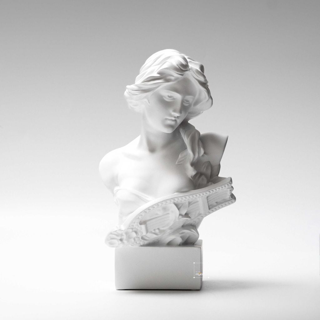 Tượng Thạch Cao Trang Trí David Nữ Thần