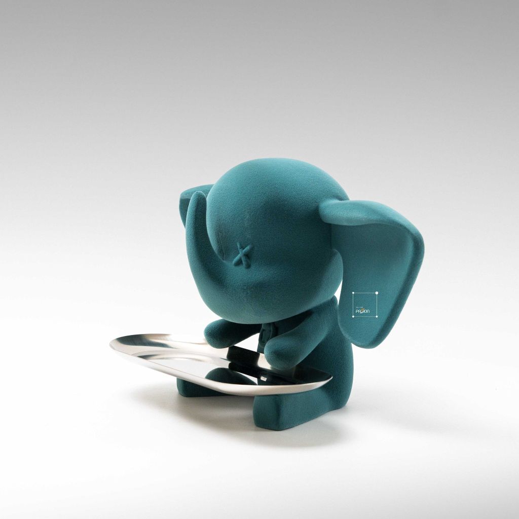 Tượng Khay Trang Trí Phòng Khách Dumbo Voi Hoạt Hình