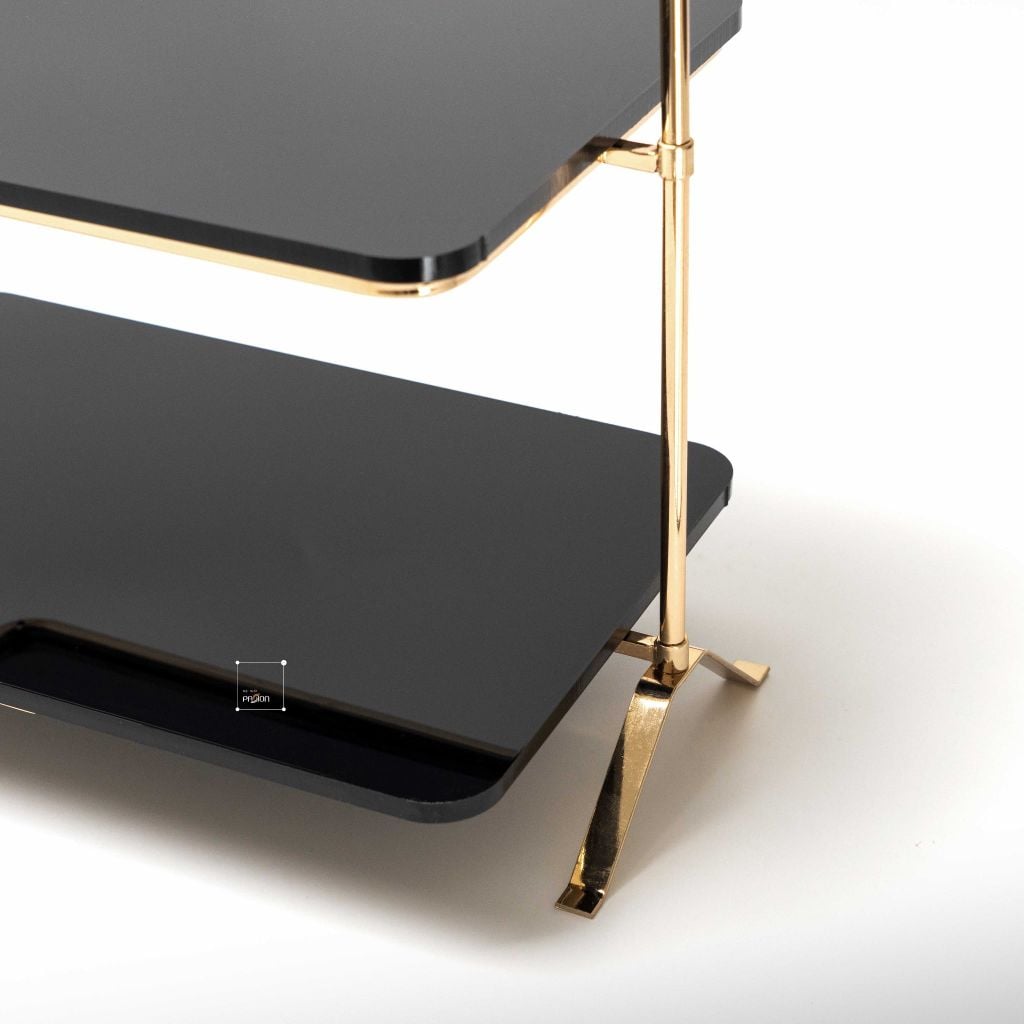 Kệ Trang Trí Bàn Tiệc Đựng Trang Sức 2 Tầng Sang Trọng