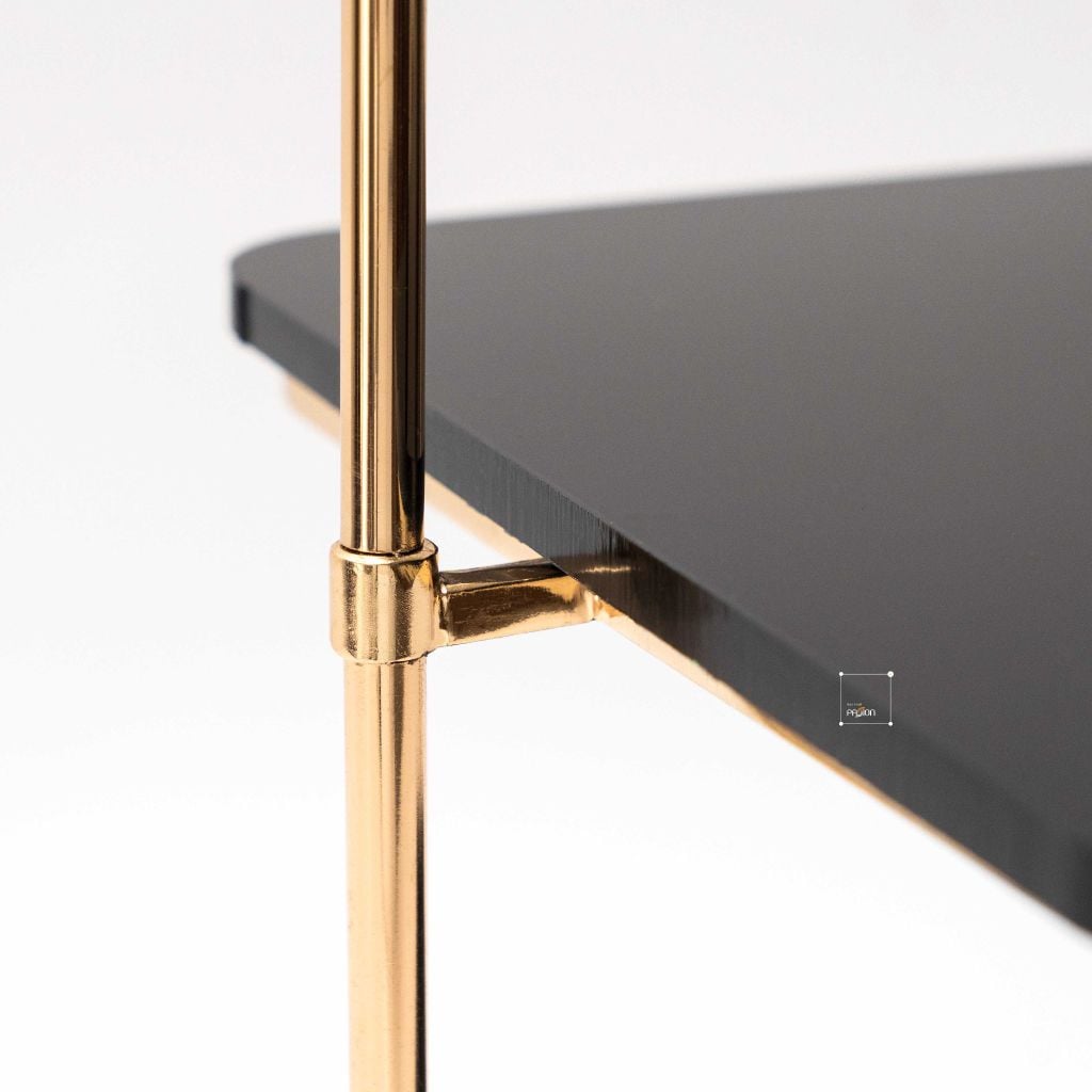 Kệ Trang Trí Bàn Tiệc Đựng Trang Sức 2 Tầng Sang Trọng