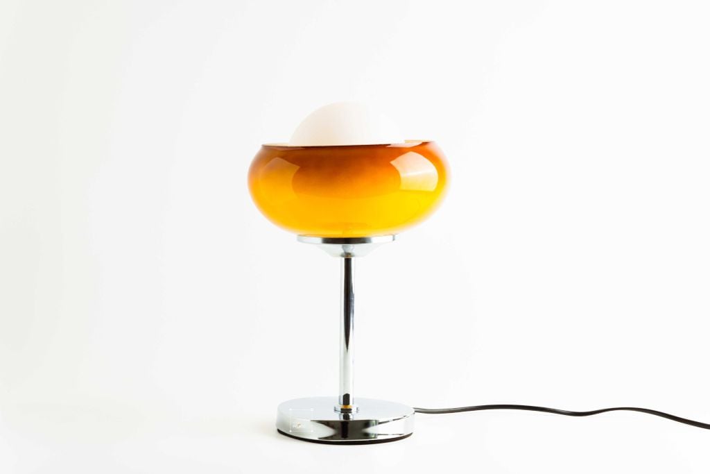 Đèn Để Bàn Kiểu Trứng Phong Cách Bauhaus Retro
