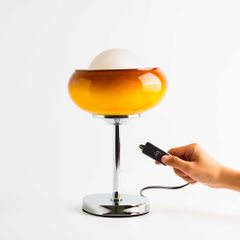 Đèn Để Bàn Kiểu Trứng Phong Cách Bauhaus Retro