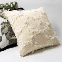 Vỏ Gối Tựa Lưng Phong Cách Bắc Âu Xanh Green Phối Be