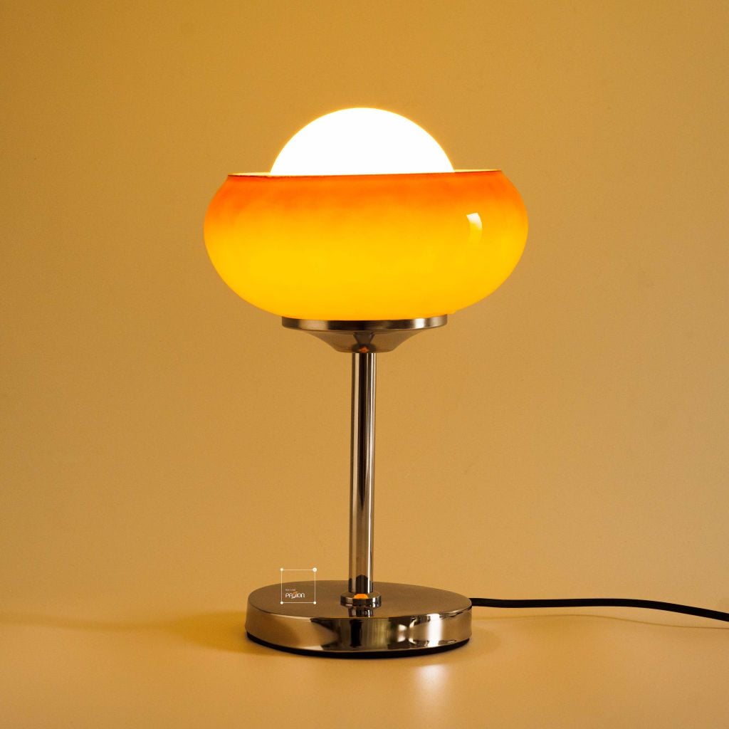 Đèn Để Bàn Kiểu Trứng Phong Cách Bauhaus Retro