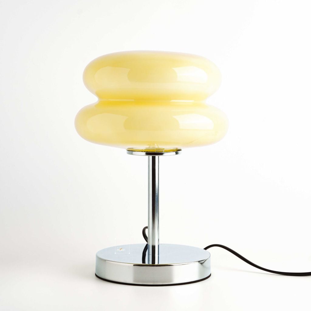 Đèn Bàn Đèn Ngủ Bauhaus Kiểu Bánh Kẹp Tròn