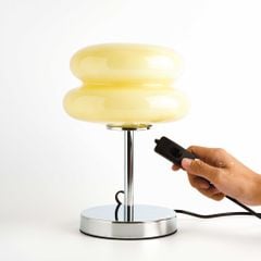 Đèn Bàn Đèn Ngủ Bauhaus Kiểu Bánh Kẹp Tròn