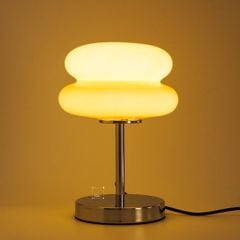 Đèn Bàn Đèn Ngủ Bauhaus Kiểu Bánh Kẹp Tròn