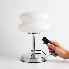 Đèn Bàn Đèn Ngủ Bauhaus Kiểu Bánh Kẹp Tròn