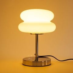 Đèn Bàn Đèn Ngủ Bauhaus Kiểu Bánh Kẹp Tròn