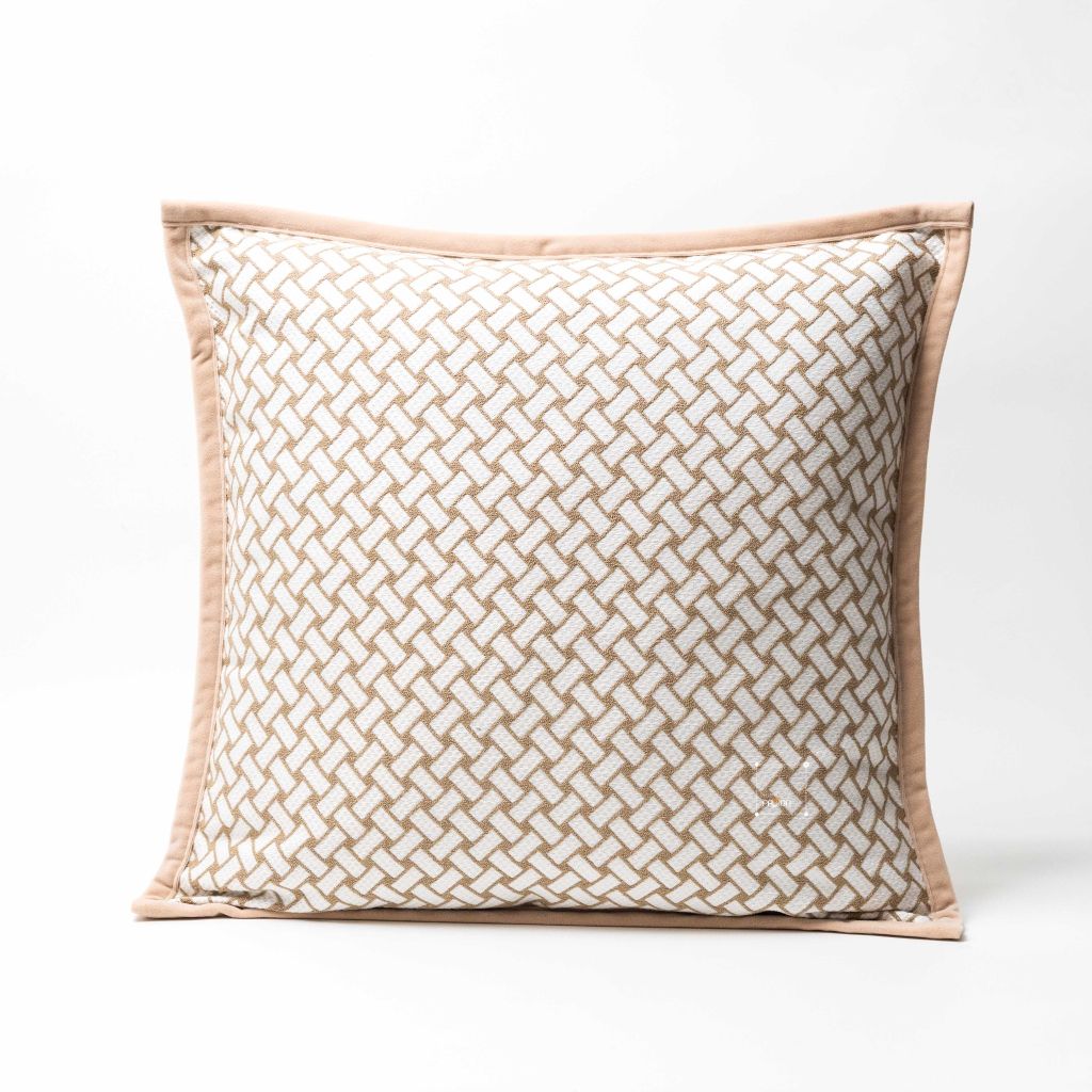 Vỏ Gối Tựa Lưng Dệt Sợi Jacquard Sang Trọng 50cm