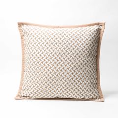 Vỏ Gối Tựa Lưng Dệt Sợi Jacquard Sang Trọng 50cm