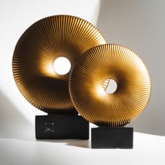 Tượng Tròn Trang Trí Thủ Công Phong Cách Retro Trang Trí Kệ Sách