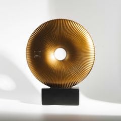 Tượng Tròn Trang Trí Thủ Công Phong Cách Retro Trang Trí Kệ Sách