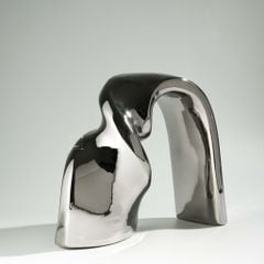 Tượng Decor Hình Xoắn Bằng Gốm Phong Cách Tối Giản