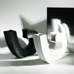 Bình Hoa Decor Kiểu Dáng Móc Nốt Nhạc