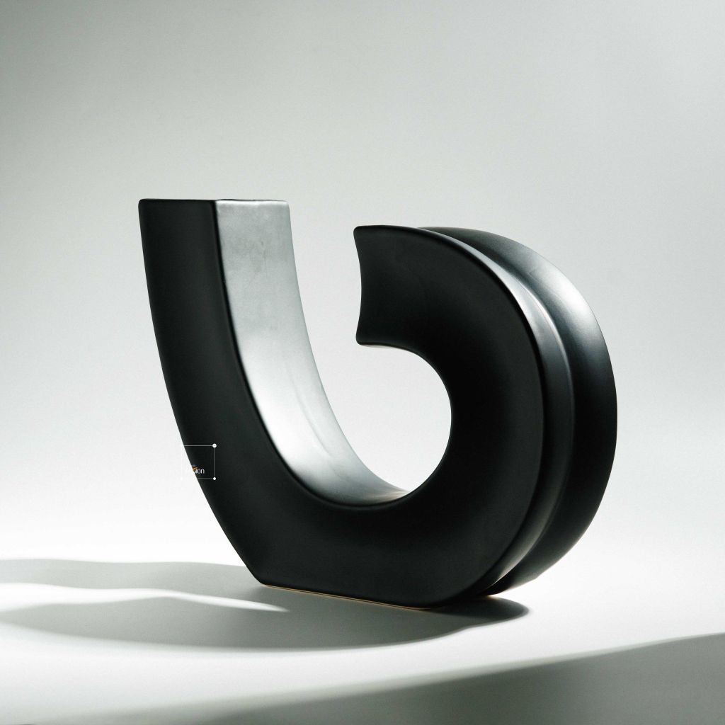 Bình Hoa Decor Kiểu Dáng Móc Nốt Nhạc