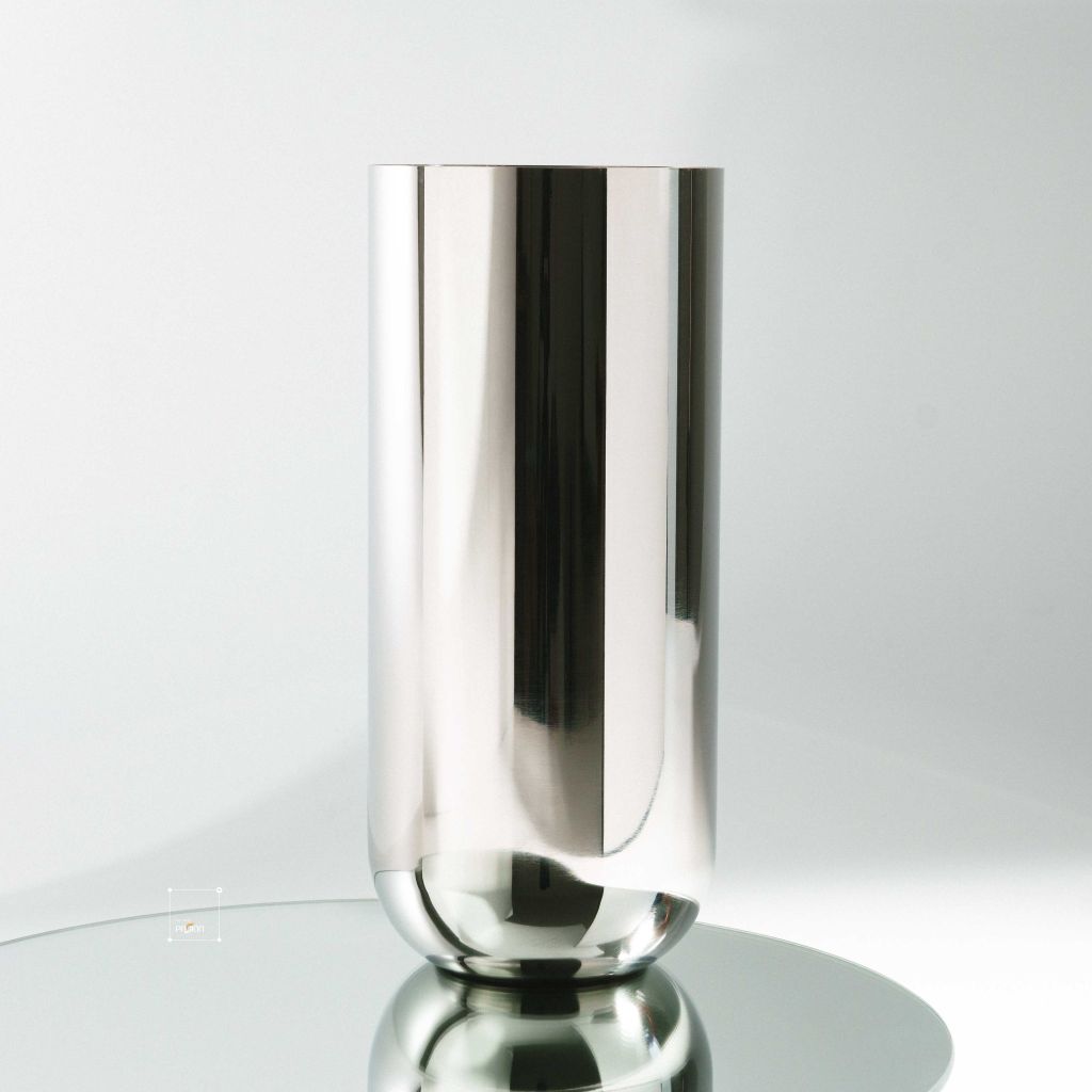 Bình Hoa Nghệ Thuật Inox Mạ Điện Cao Cấp Set Bộ 3 Bình Hoa Inox