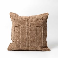 Vỏ Gối Tựa Lưng Phong Cách Wabi Sabi Nâu Hạt Dẻ