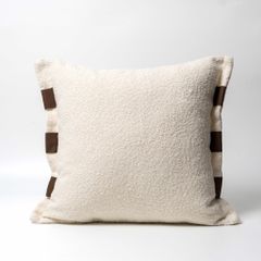 Vỏ Gối Tựa Lưng Phong Cách Wabi Sabi Nâu Hạt Dẻ