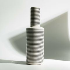 Bình Gốm Trang Trí Thiết Kế Sáng Tạo Sọc Trắng Đen