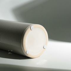 Bình Gốm Trang Trí Thiết Kế Sáng Tạo Sọc Trắng Đen