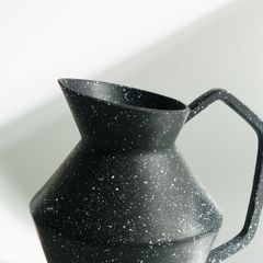 Bình Gốm Trang Trí Thiết Kế Sáng Tạo Sọc Trắng Đen