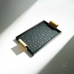 Khay Đựng Đồ Trang Sức Lót Da Kiểu Pháp