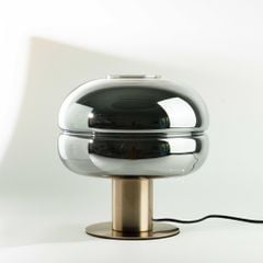 Đèn Ngủ Đầu Giường Mạ Điện Hình Trụ Tròn