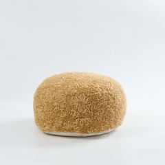 Vỏ Đệm Ngồi Nhung Dệt Hoa Phồng Pouf