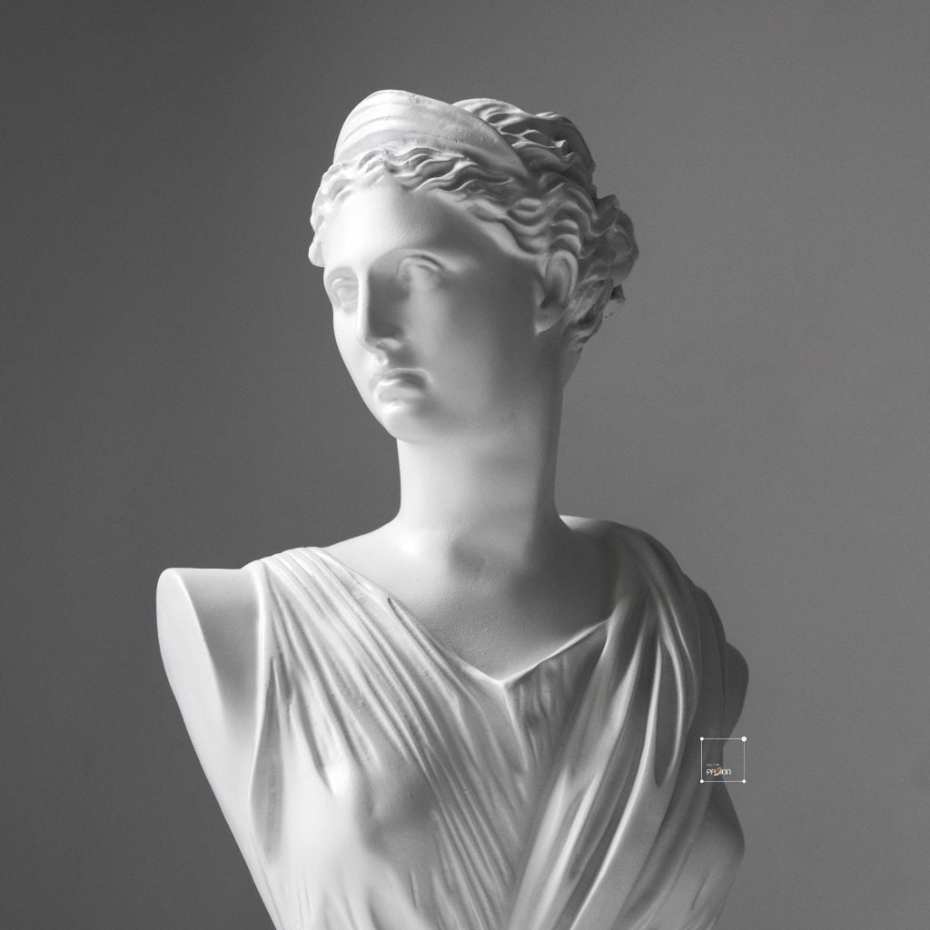 Tượng Thạch Cao Trang Trí David Nữ Thần