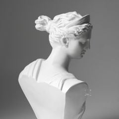 Tượng Thạch Cao Trang Trí David Nữ Thần