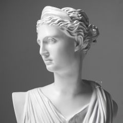 Tượng Thạch Cao Trang Trí David Nữ Thần