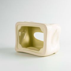 Hộp Khăn Giấy Sứ Phủ Bóng Cao Cấp Cong Sáng Tạo
