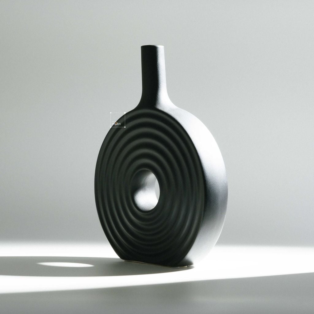 Bình Gốm Sứ Bắc Âu Phong Cách Wabi Sabi Sang Trọng