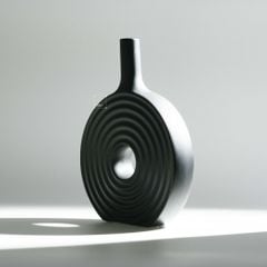 Bình Gốm Sứ Bắc Âu Phong Cách Wabi Sabi Sang Trọng