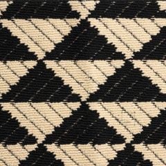 Thảm Lau Chân Siêu Thấm Hút Bụi Để Ở Cửa Ra Vào Họa Tiết Hình Học Xám Đen