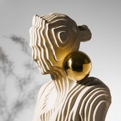 Tượng Decor Nữ Thần Hình Cắt Nghệ Thuật