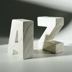 Cặp Tượng Decor AZ Chặn Sách Cao Cấp