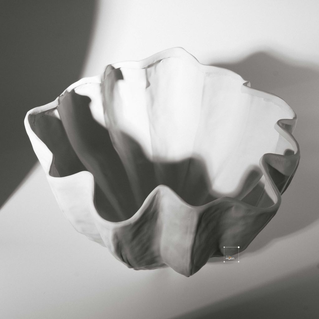 Tượng Dáng Khay Trang Trí Hình Lá Sen Decor