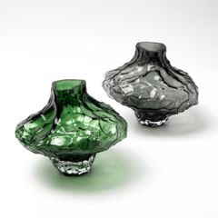 Bình Hoa Thủy Tinh Tạo Dáng Hiện Đại Hình Tổ Ong