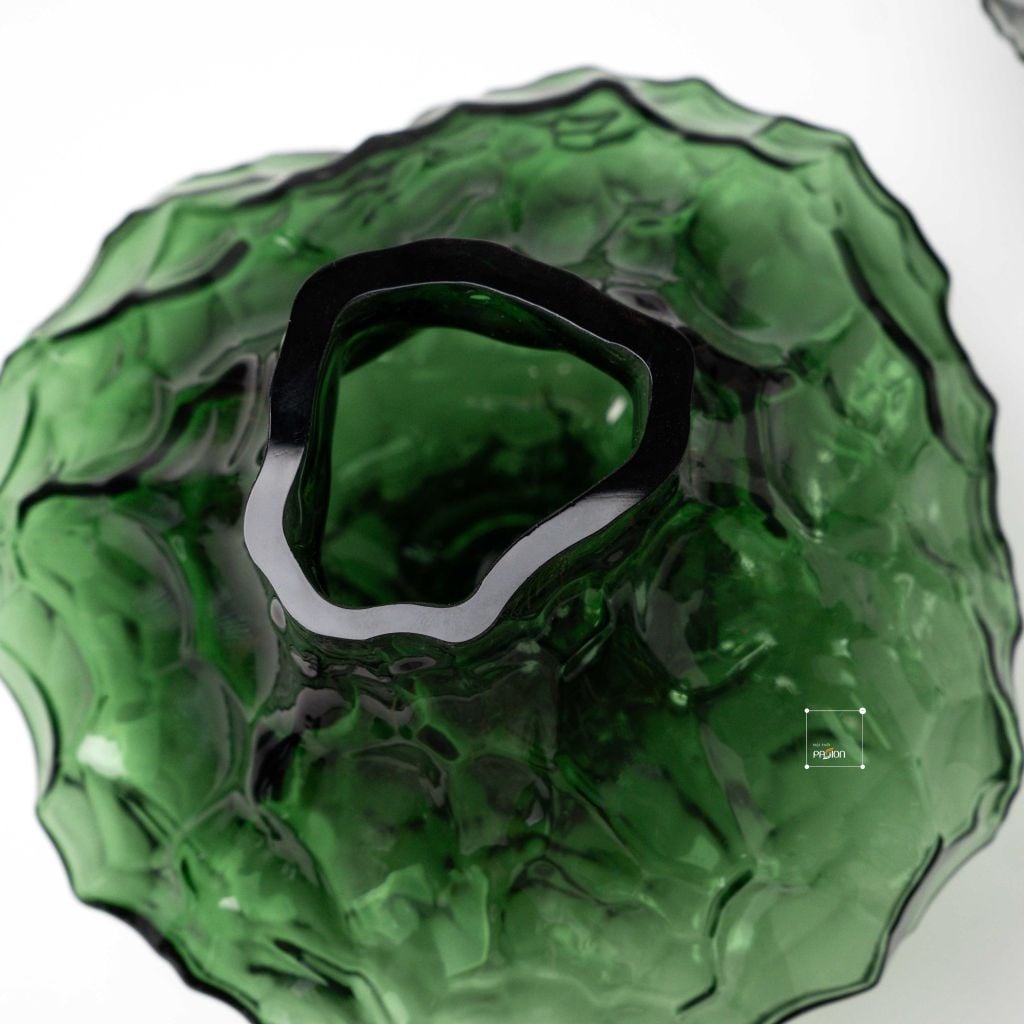 Bình Hoa Thủy Tinh Tạo Dáng Hiện Đại Hình Tổ Ong