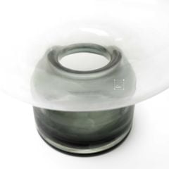 Bình Hoa Thủy Tinh Gợn Sóng Đèn Lồng Đan Mạch