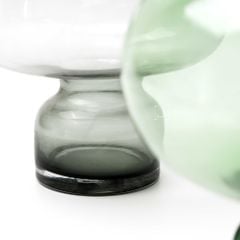 Bình Hoa Thủy Tinh Gợn Sóng Đèn Lồng Đan Mạch