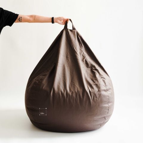 Ghế Lười Túi Đậu Da PU Chống Thấm Chống Bẩn 100x120cm
