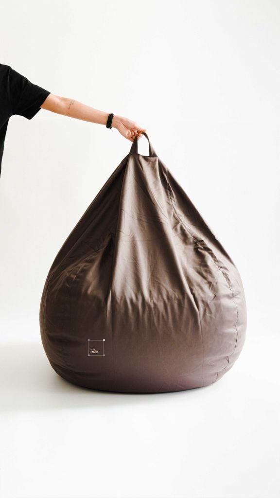 Ghế Lười Túi Đậu Da PU Chống Thấm Chống Bẩn 100x120cm