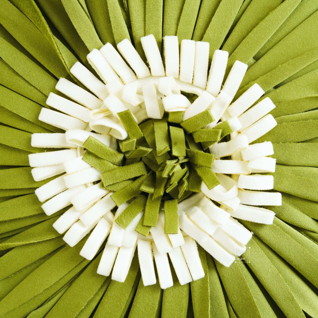 Gối Vuông Tựa Lưng Dệt Hoa Hướng Dương Sang Trọng